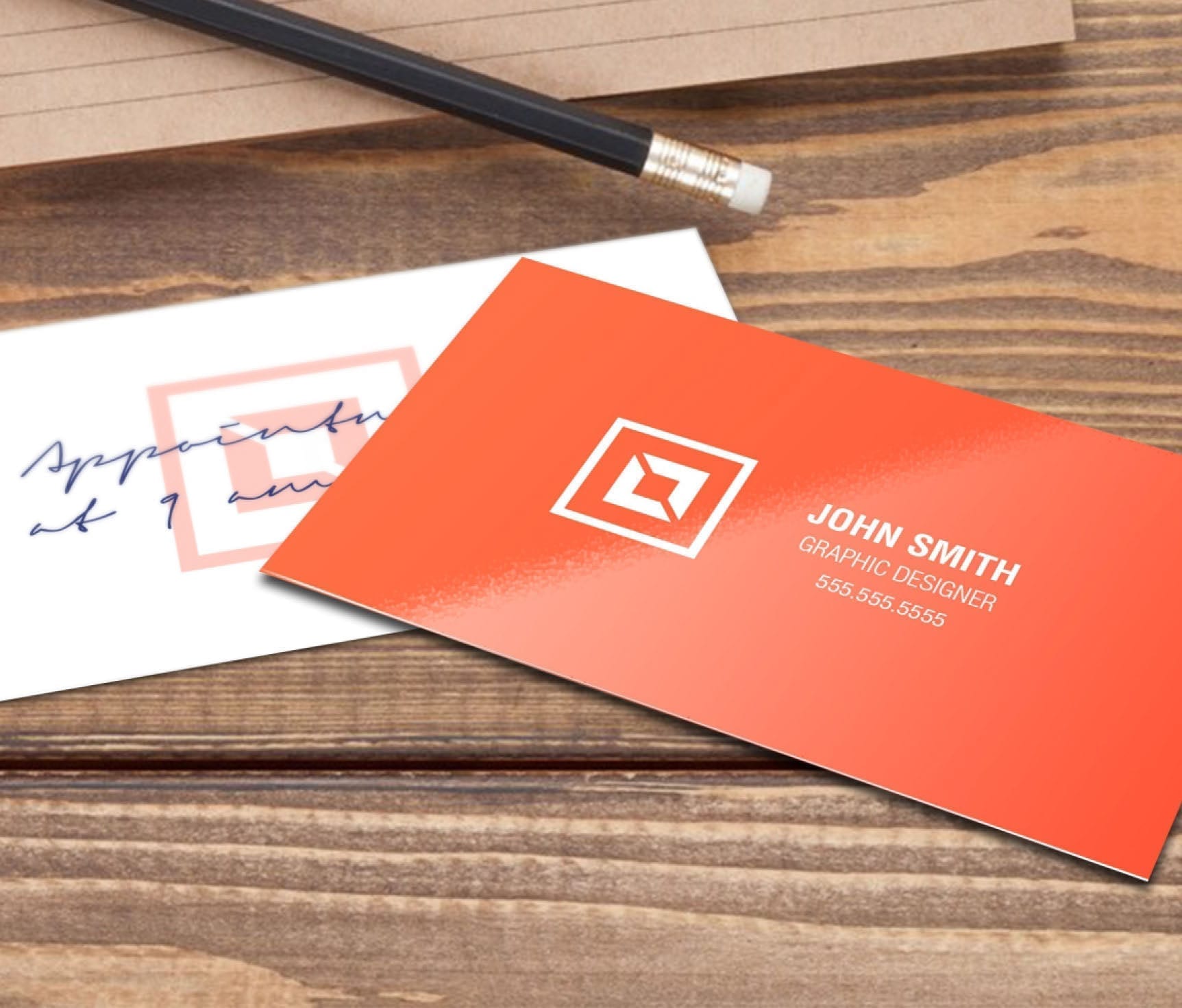 writeable business cards